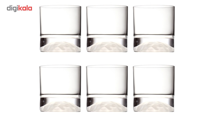 نیم لیوان نیود سری کلوب آیس کد 64039 - بسته 6 عددی main 1 1