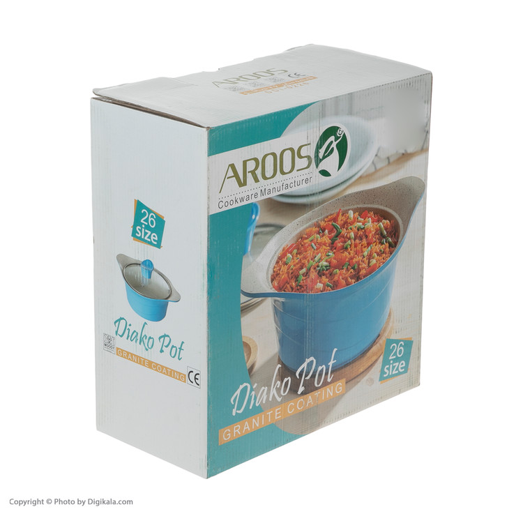 قابلمه عروس سری دیاکو مدل DDI-0226 سایز 26 main 1 6