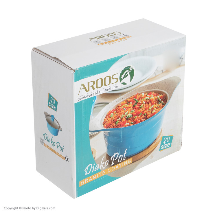 قابلمه عروس سری دیاکو مدل DDI-0220 سایز 20 main 1 3