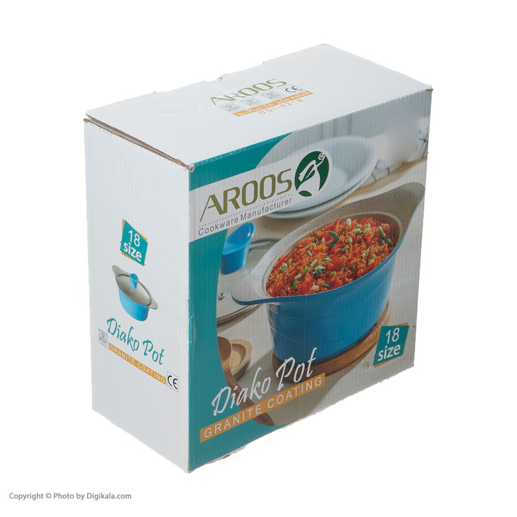 قابلمه عروس سری دياکو مدل DDi-0218 سايز 18 main 1 4