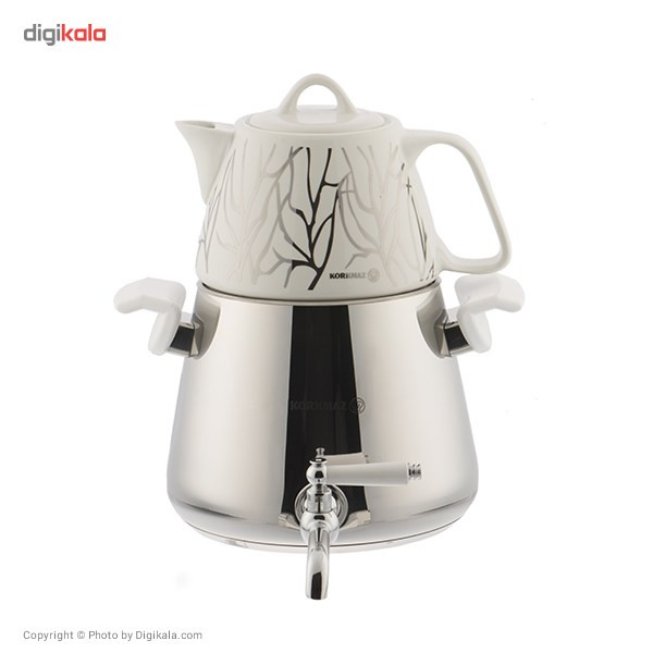 کتری و قوری شیردار کرکماز مدل Diamond کد A040 main 1 2