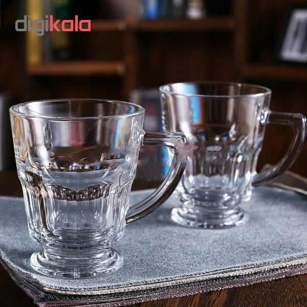 لیوان پاشاباغچه مدل Casablanca کازابلانکا بسته 6 عددی