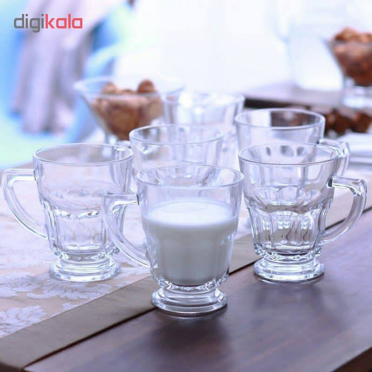 لیوان پاشاباغچه مدل Casablanca کازابلانکا بسته 6 عددی